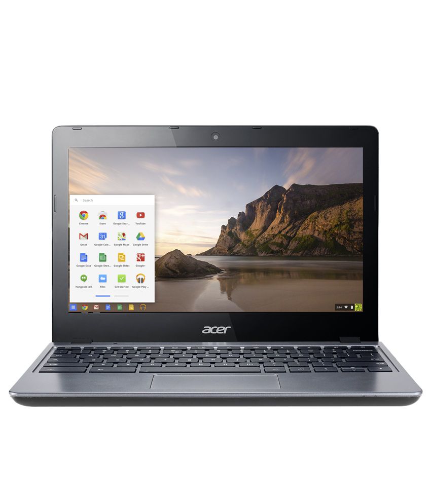 Acer C720 Chromebook (Intel Celeron- 2GB RAM- 16GB SSD- 29.46cm (11.6)- Chrome OS) (Smoky Grey) (NX.EESSI.002) (With 64GB SanDisk Pendrive)