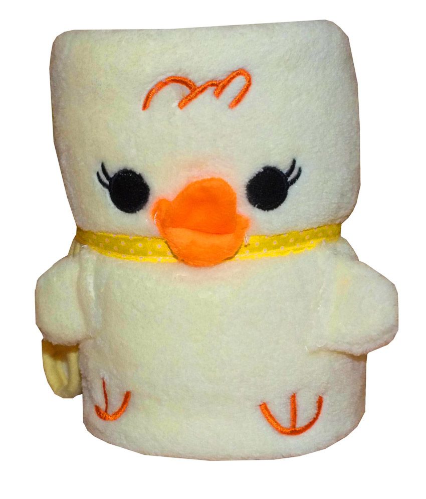 By Meded Baby Fleece Blanket Yellow Duck Buy