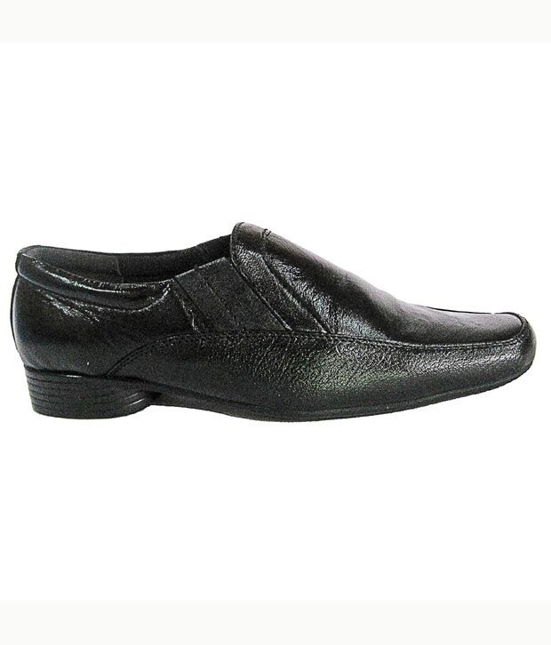 Servis Shoes Black Formal Shoes Price 