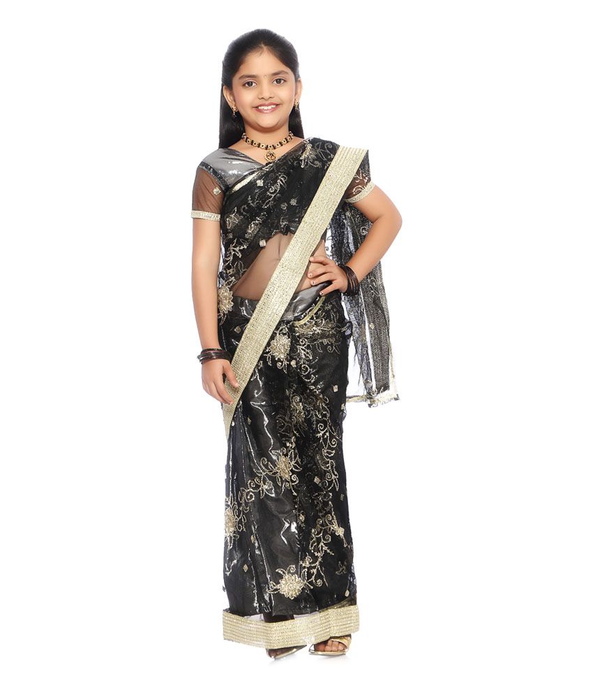 Heena - Pre-stitched Ready To Wear Saree - Buy Heena - Pre-stitched ...