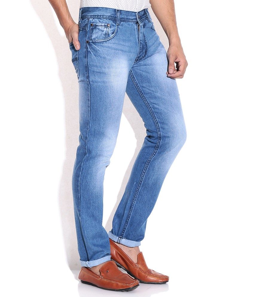 Newport Blue Straight Jeans - Buy Newport Blue Straight Jeans Online at ...