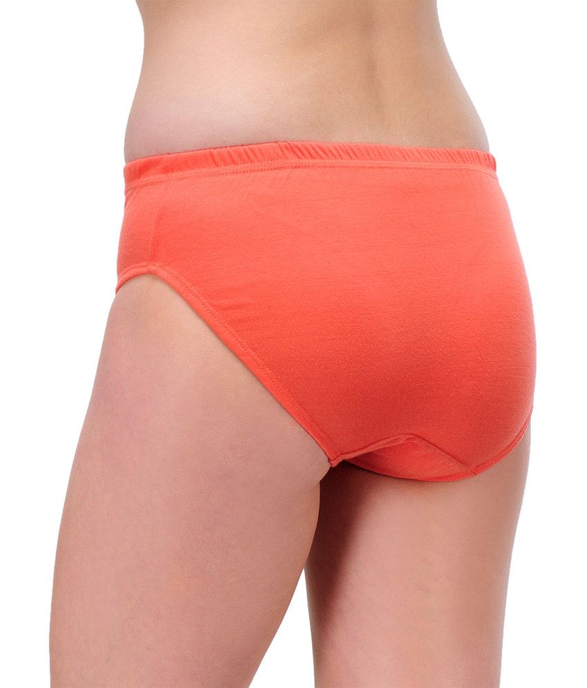 orange cotton pants