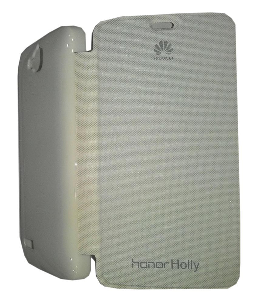 Ga trouwen Explosieven Weglaten Redchillies Huawei Honor Holly U19 White Flip Cover - Flip Covers Online at  Low Prices | Snapdeal India
