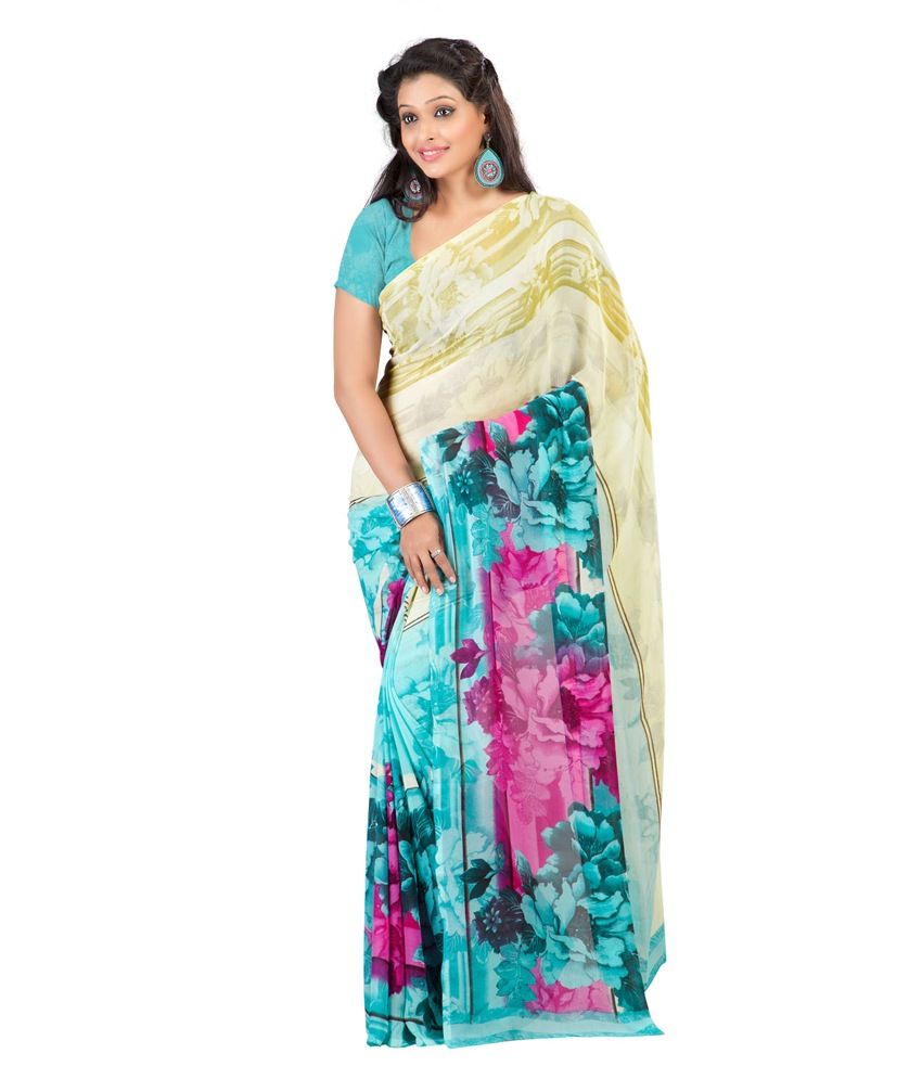 party wear sarees snapdeal