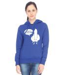 Campus Sutra Blue Cotton - Fleece Non Zippered