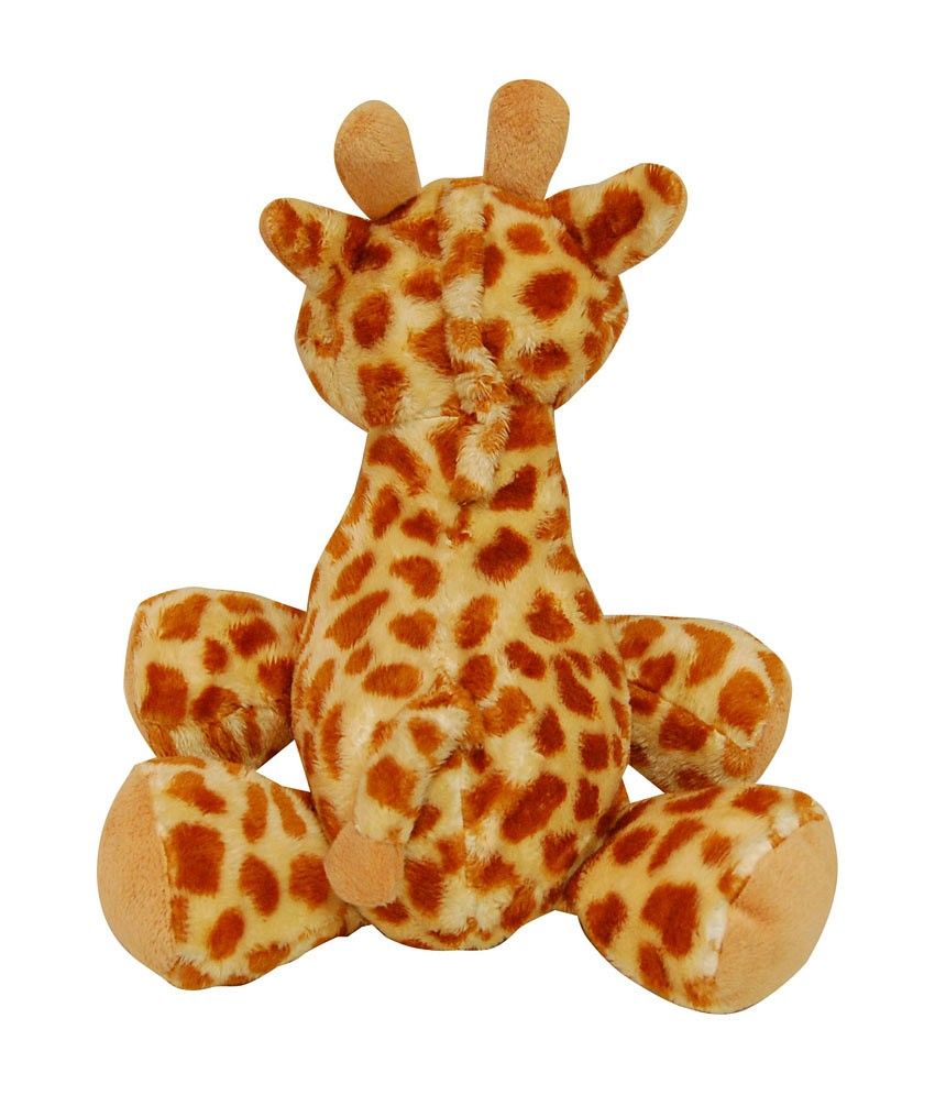 giraffe heating stuffed animal