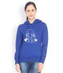 Campus Sutra Blue Cotton - Fleece Non Zippered