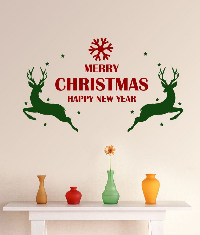 Download Chipakk Merry Christmas Wall Sticker - Small - Buy Chipakk ...