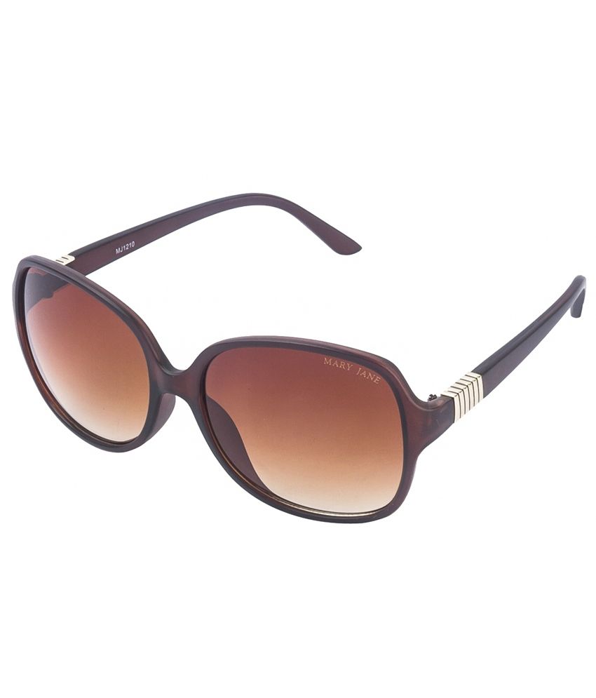 Mary Jane Mj 1210 Matt Brown Gradient Round Sunglasses - Buy Mary Jane ...