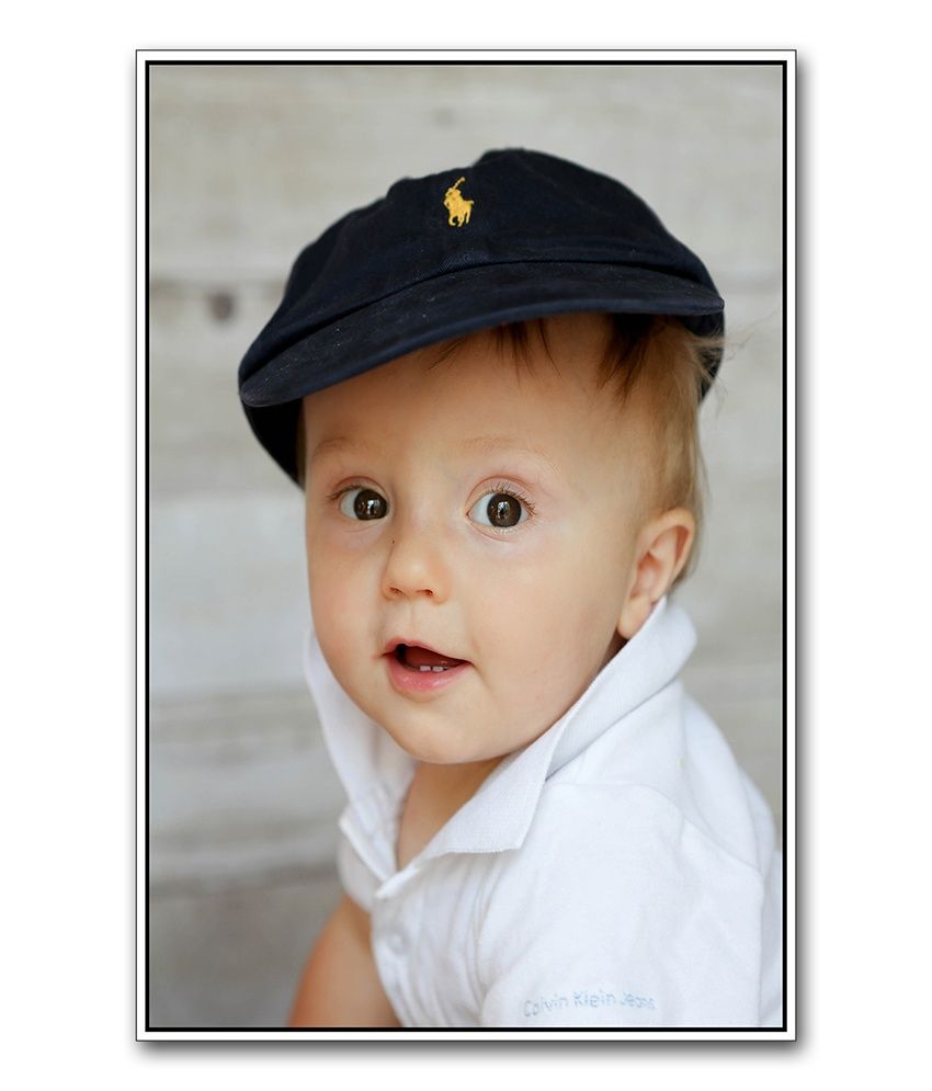 Artifa Cute Baby Boy With Hat Poster Buy Artifa Cute Baby