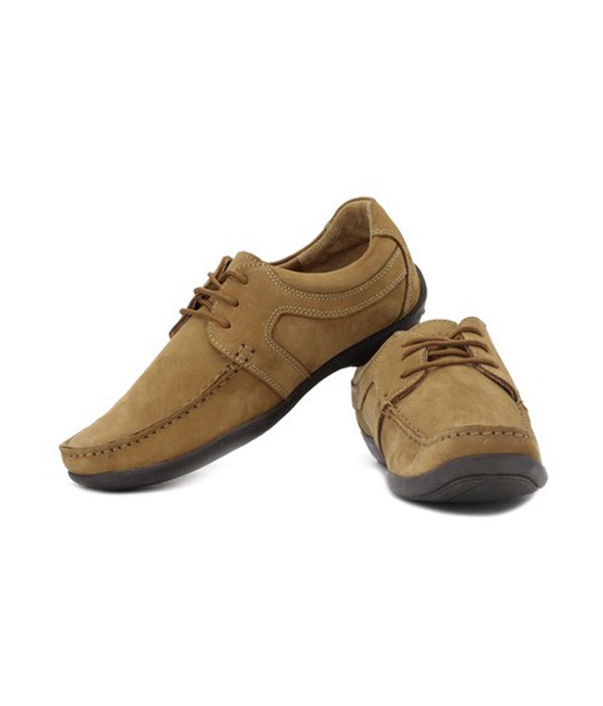 Woodland Brown Outdoor Shoes - Buy Woodland Brown Outdoor Shoes Online ...