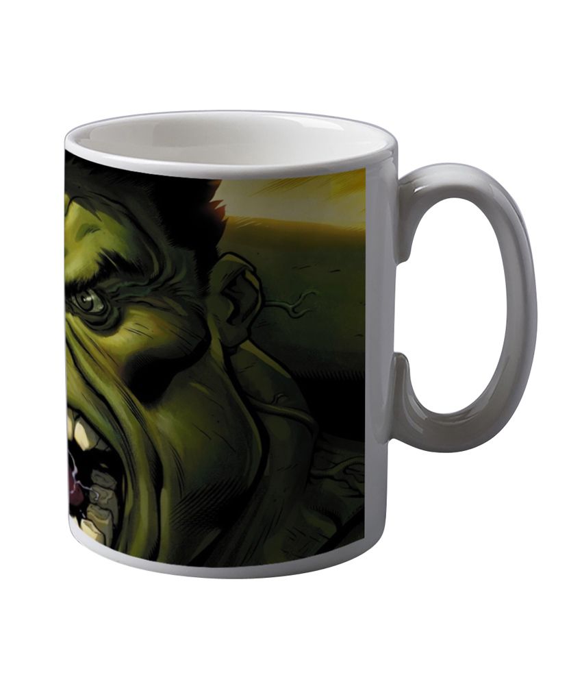 Artifa White Angry Hulk Coffee Mug: Buy Online at Best Price in India ...