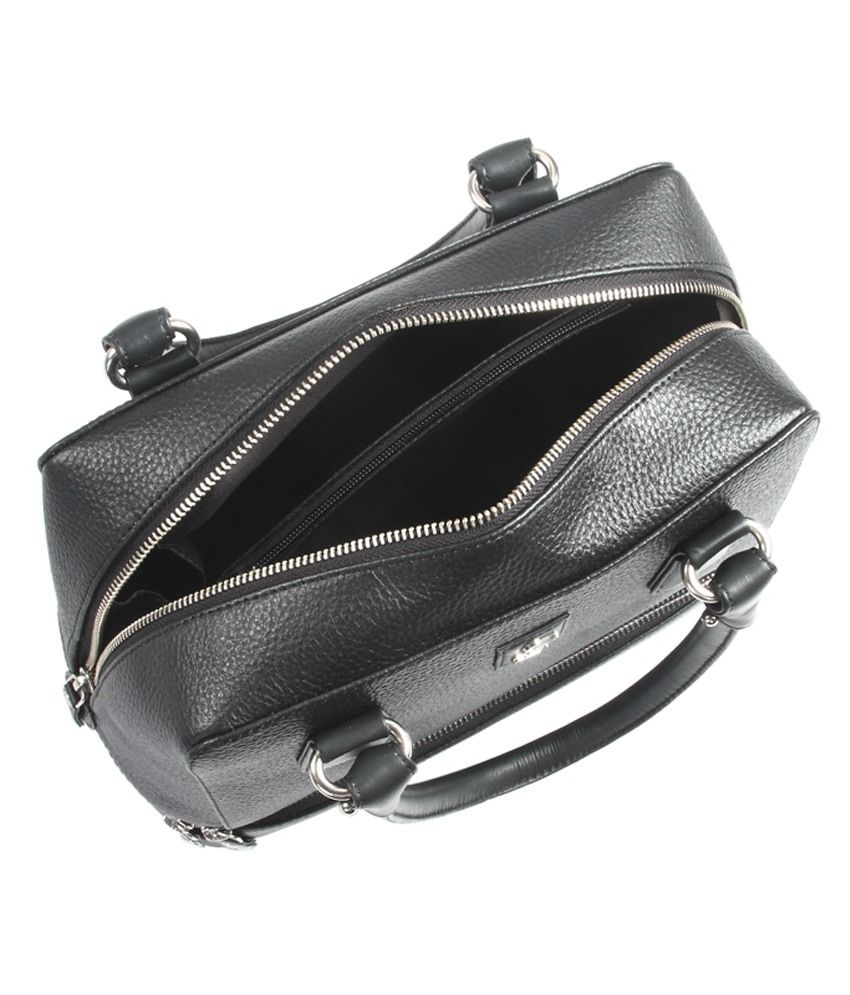 black shoulder bag thick strap