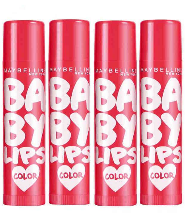 Maybelline Baby Lips Cherry Kiss Lip Balm Pack Of 4: Buy Maybelline ...