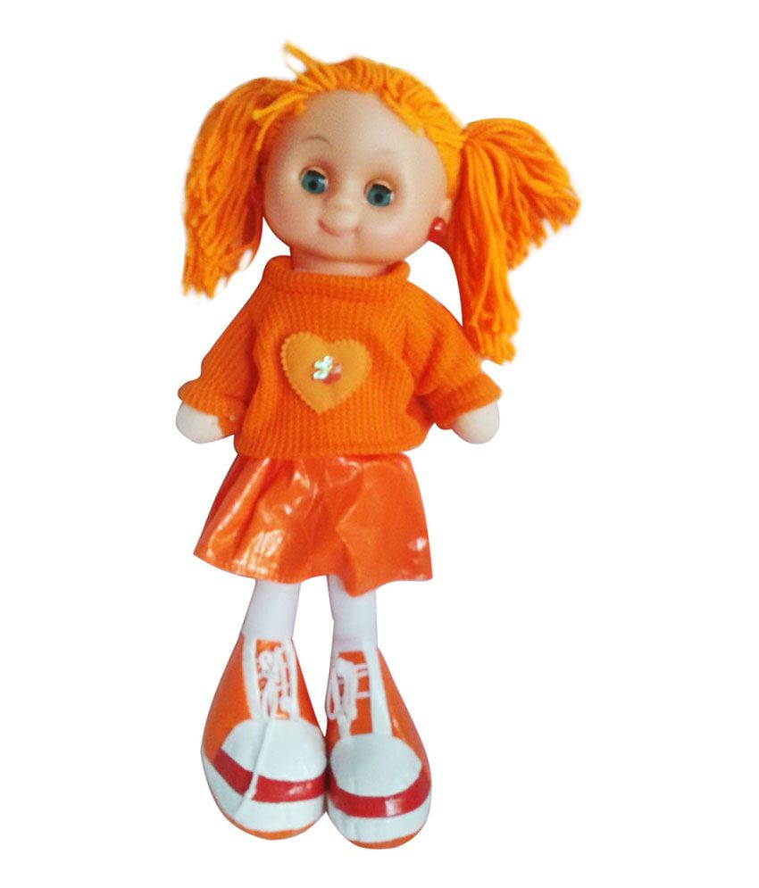 orange cat doll