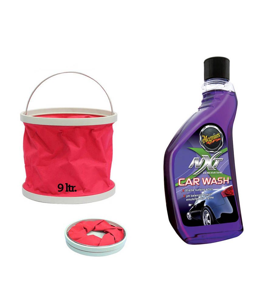 Meguiar's Nxt Generation Car Wash532ml With Foldable Water Bucket Buy
