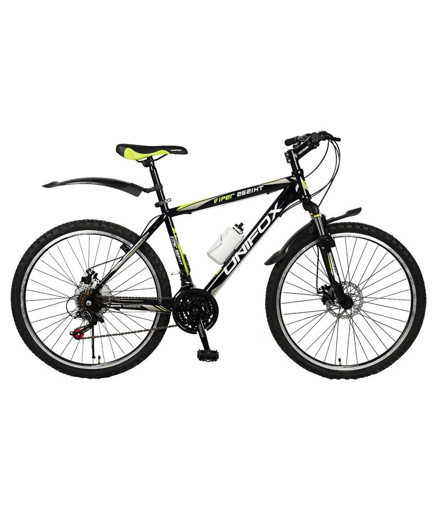 Unifox Viper 2621 HT (Black) Bicycle Adult Bicycle/Man/Men/Women: Buy ...