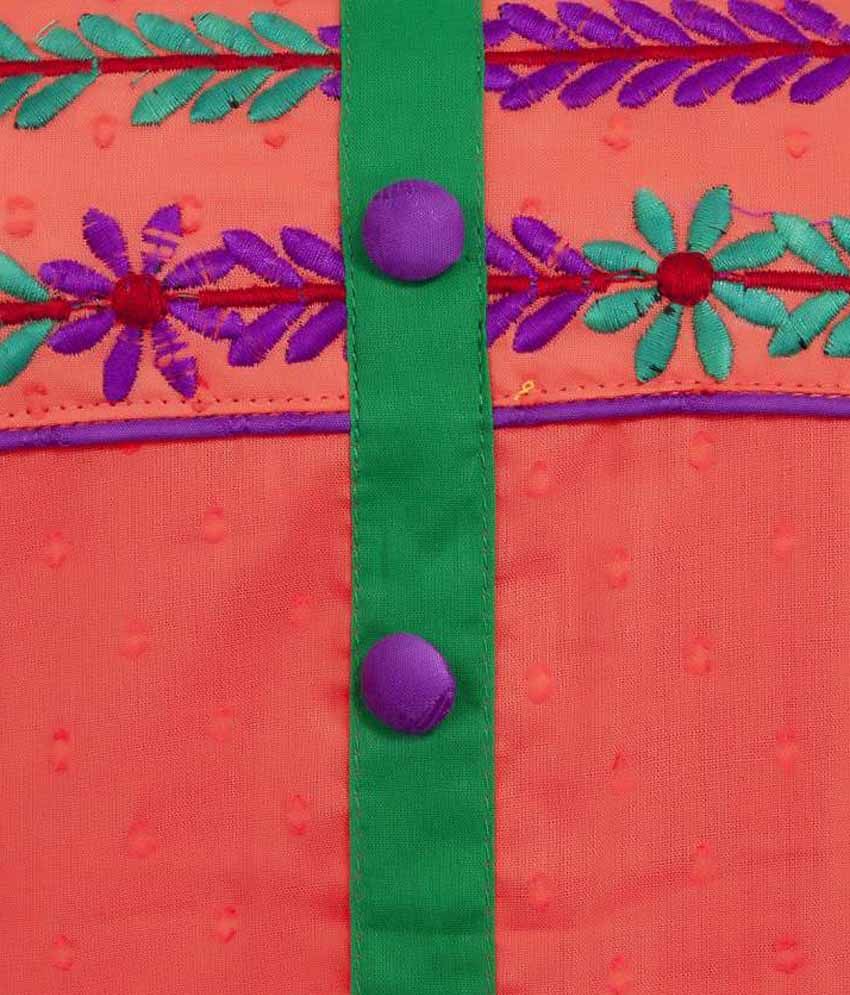 kurti design with border
