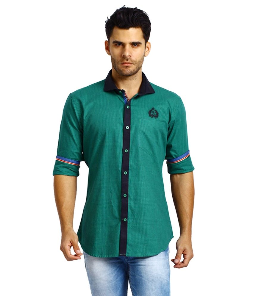 pretty green shirts men