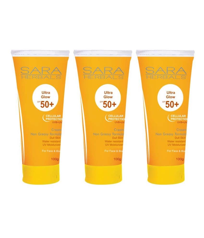 Sara Ultra Glow Spf 50 Cream Buy Sara Ultra Glow Spf 50 Cream At Best