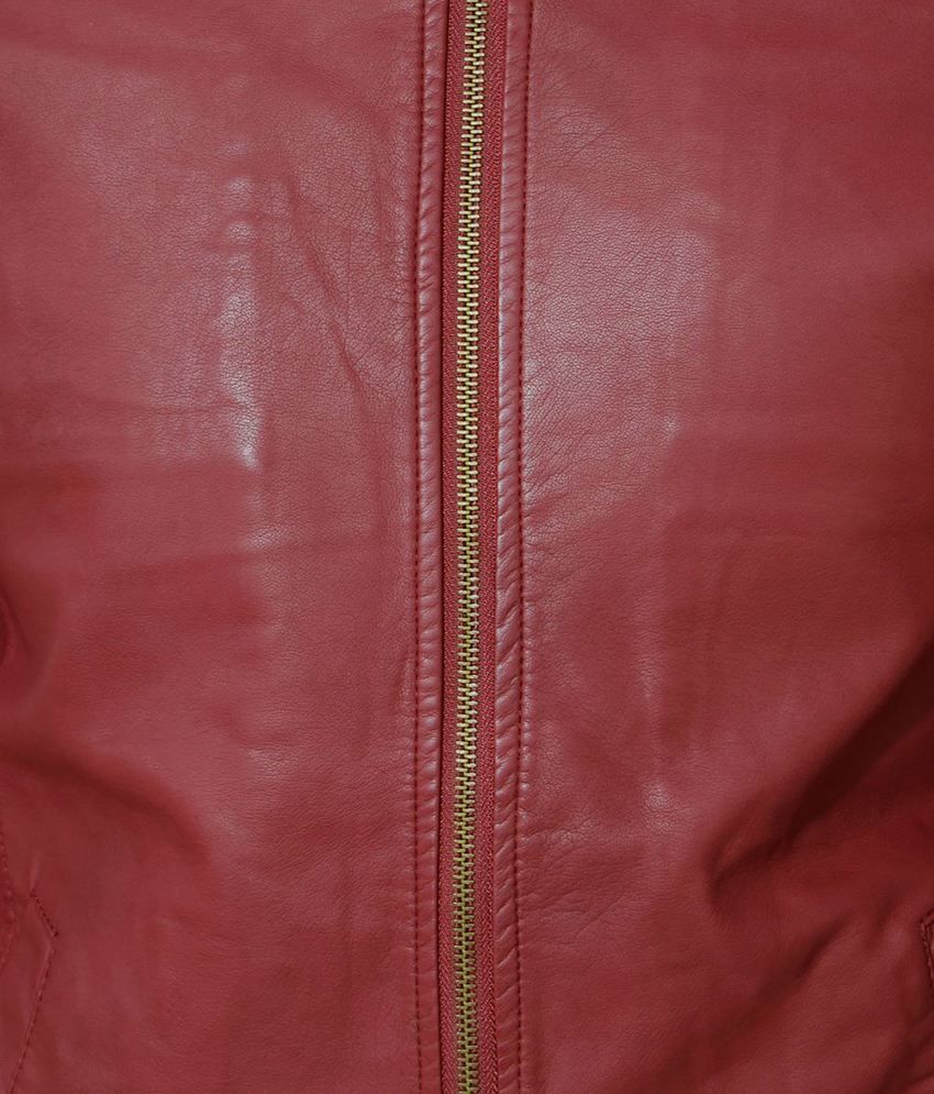 Allen Solly Burgundy Faux Leather Jacket Buy Allen Solly Burgundy Faux Leather Jacket Online At Best Prices In India On Snapdeal