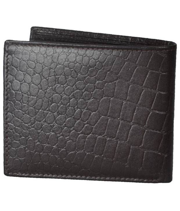 Donna & Drew Croco Brown Wallet: Buy Online at Low Price in India ...