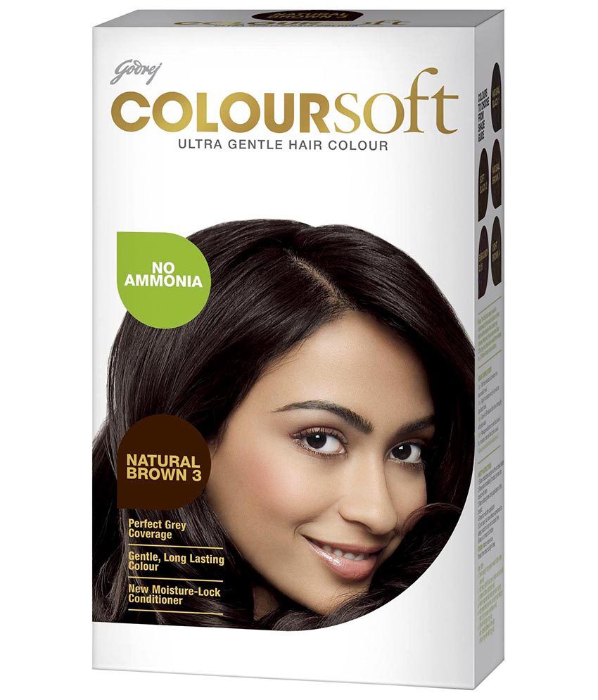 Godrej Coloursoft Hair Colour Natural Brown (80ml+24g): Buy Godrej ...