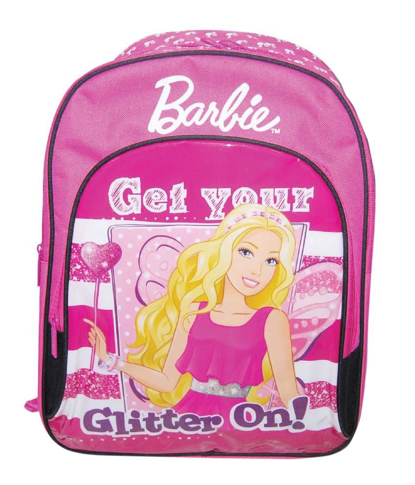 barbie rolling backpack