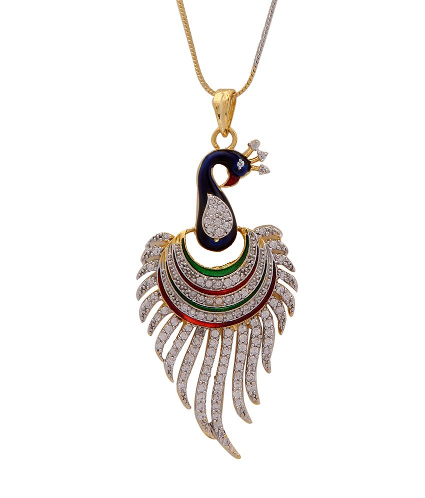 Sms Mayur Pendant With Ear Rings: Buy Sms Mayur Pendant With Ear Rings ...