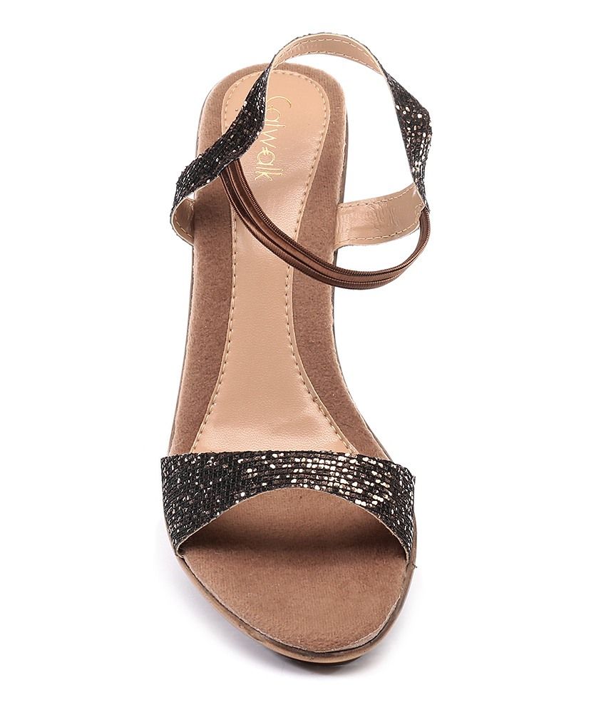 Catwalk Brown Block Sandals Price in India- Buy Catwalk Brown Block Sandals Online at Snapdeal