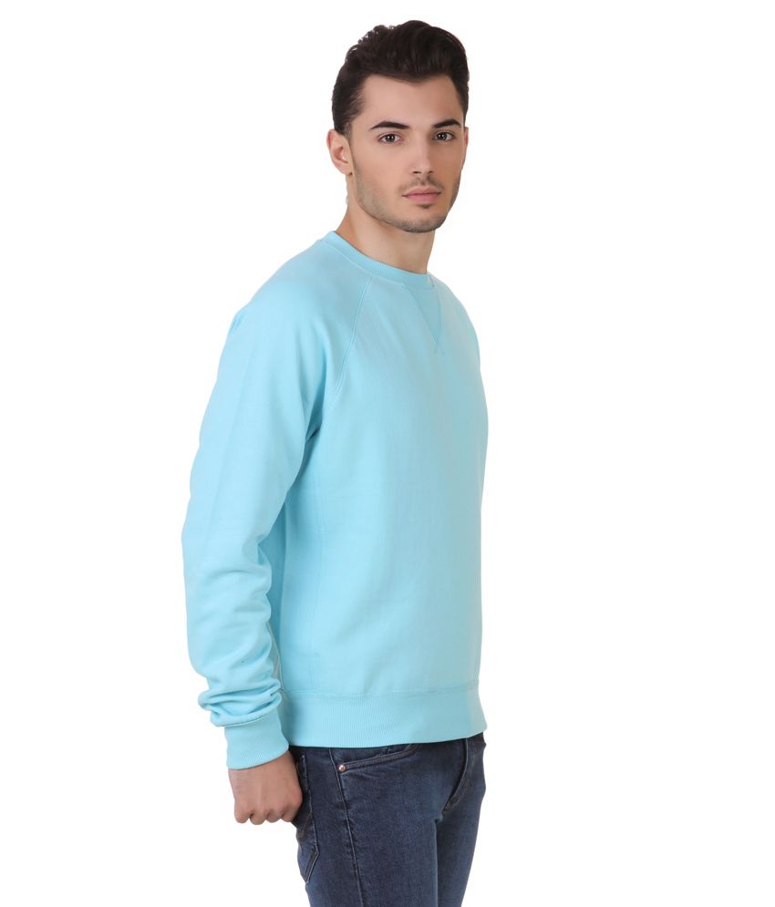 Aventura Outfitters Sky Blue Men's Fleece Sweatshirt - Buy Aventura ...