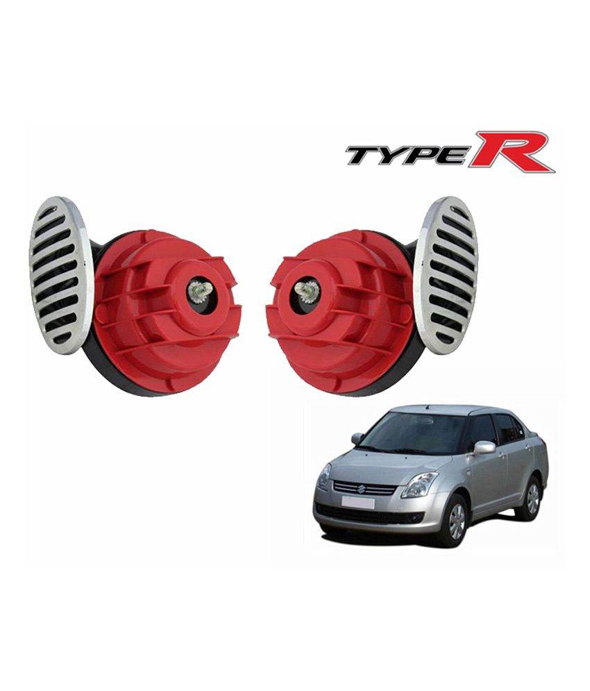Accedre Red Type R Super Car Horn Set Of 2maruti Swift Dzire Old Buy