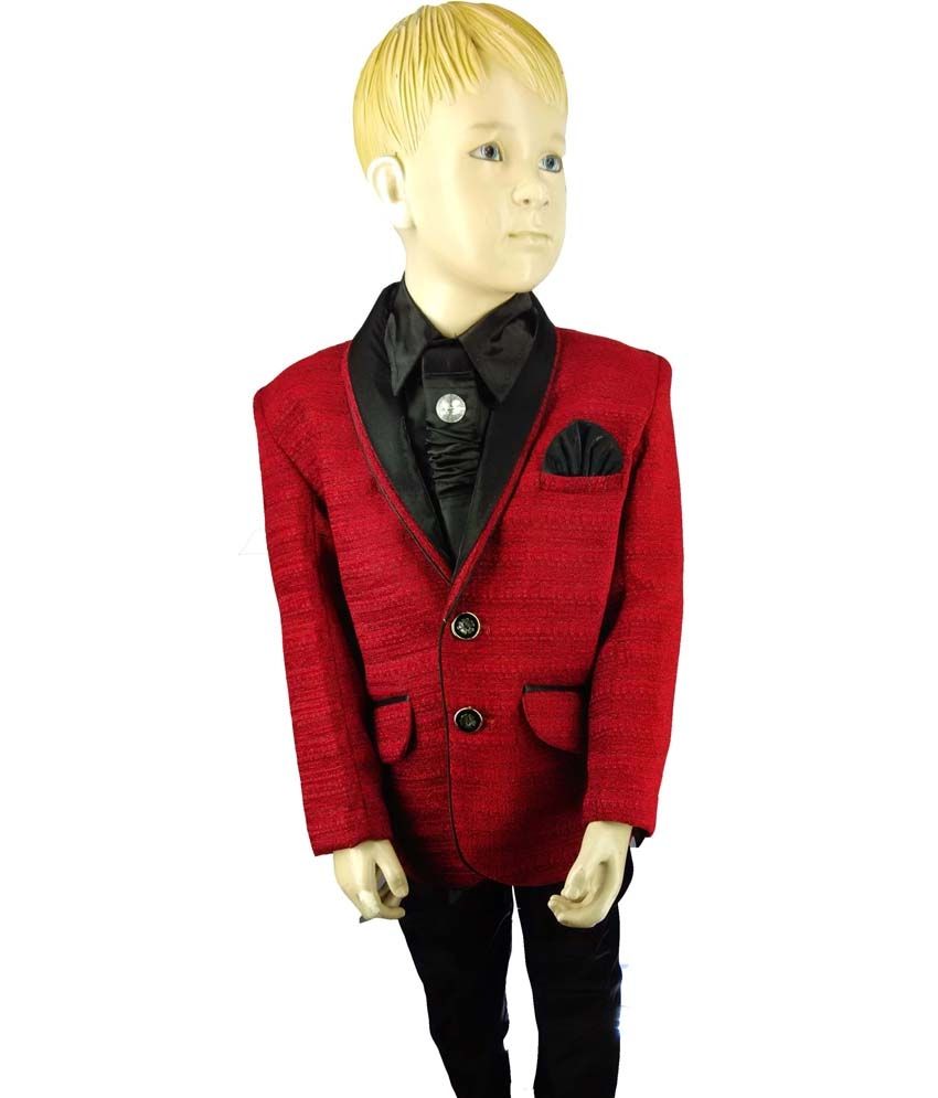 Kandy Kids Red Wool Party Wear Costumes Buy Kandy Kids Red Wool Party