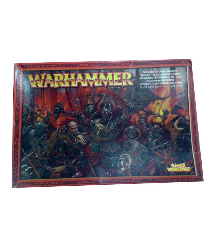 Warhammer Warriors Of Chaos Regiment Action Figures Games - Buy 