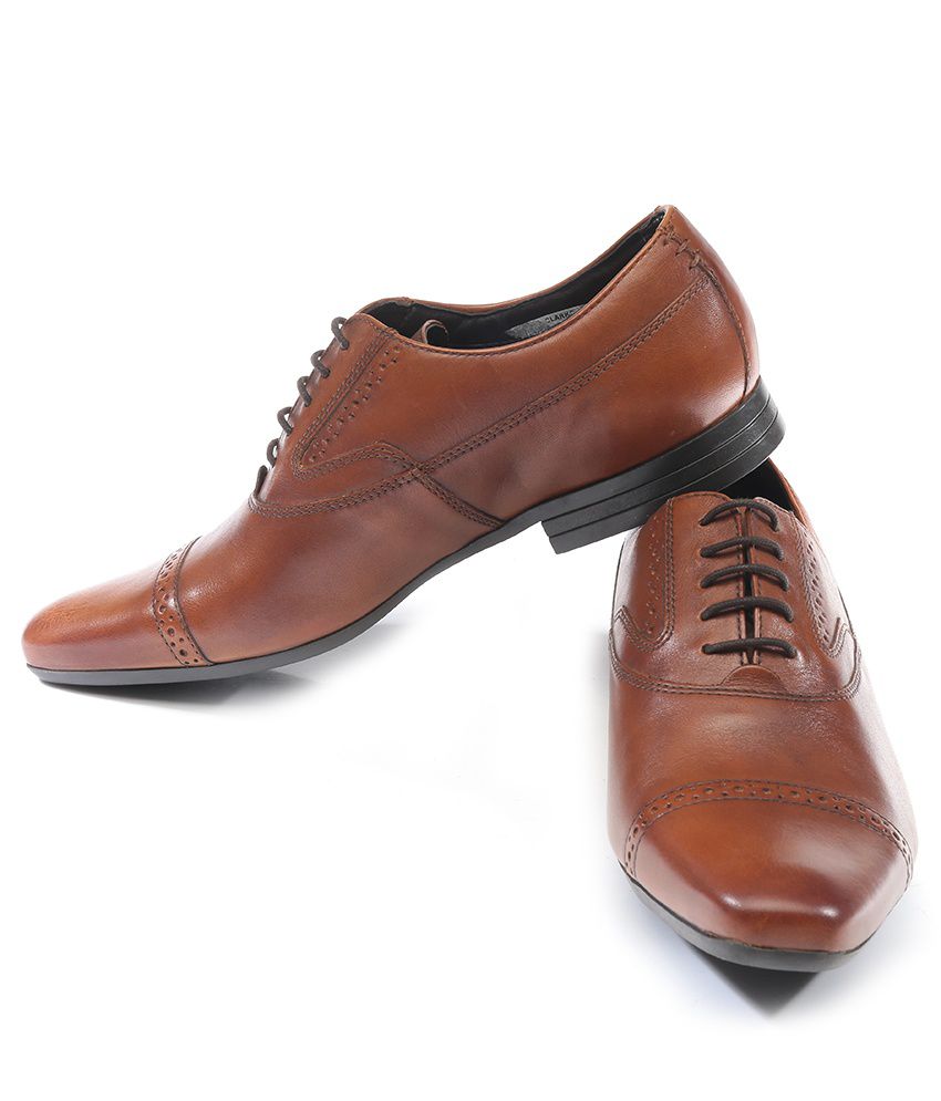 Clarks Tan Formal Shoes Price in India- Buy Clarks Tan Formal Shoes ...