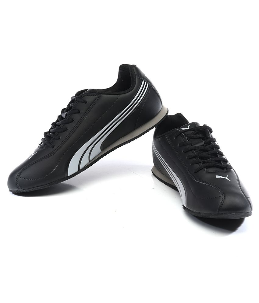puma shoes black