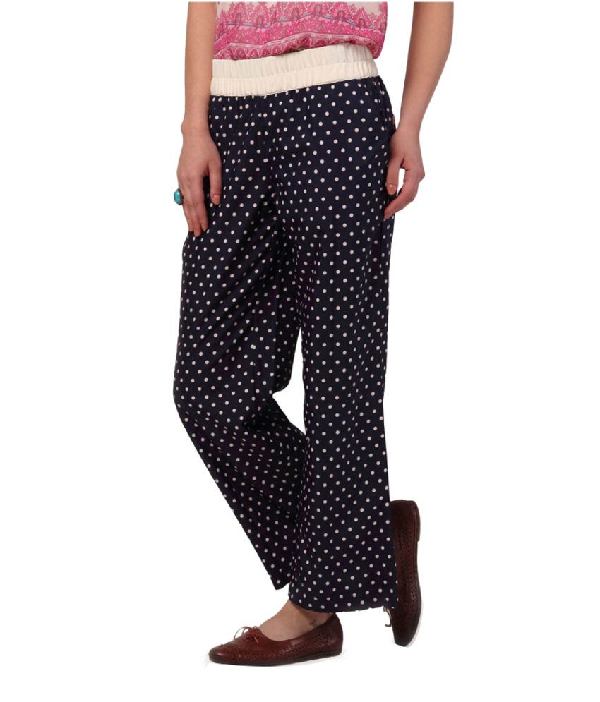 polyester palazzo pants