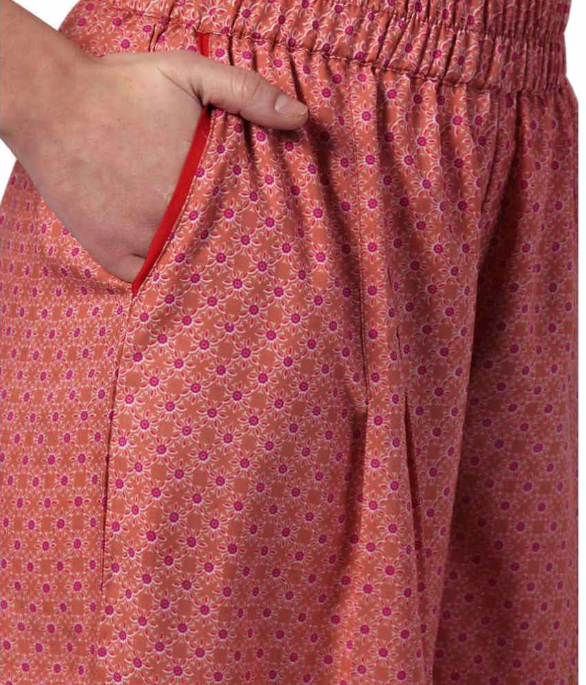 polyester palazzo pants