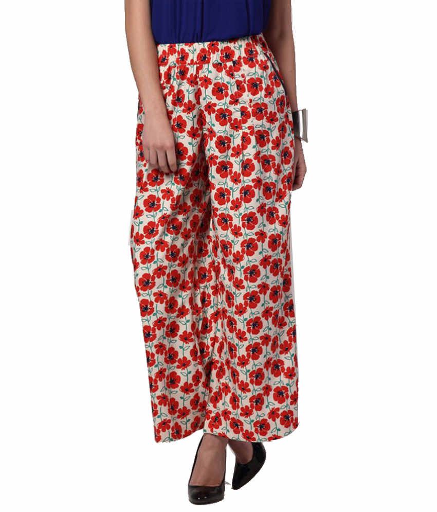 polyester palazzo pants