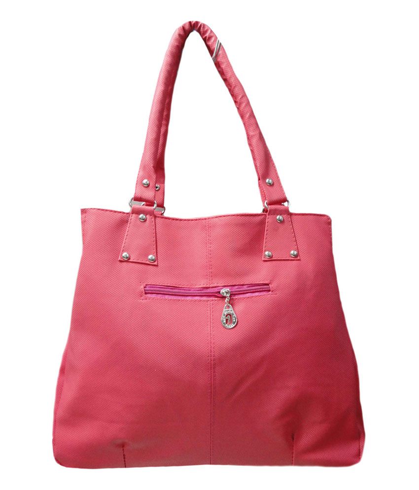 Kreative Pink Zip Shoulder Bags - Buy Kreative Pink Zip Shoulder Bags ...