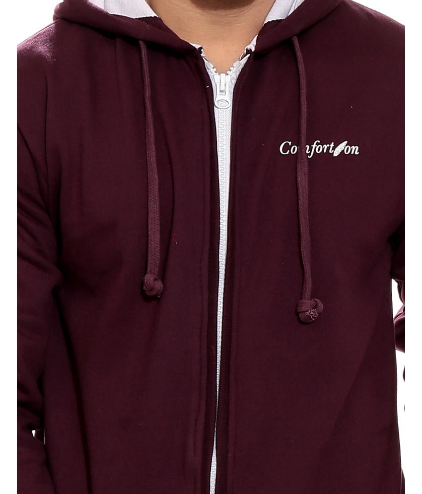 maroon full sleeves blouse