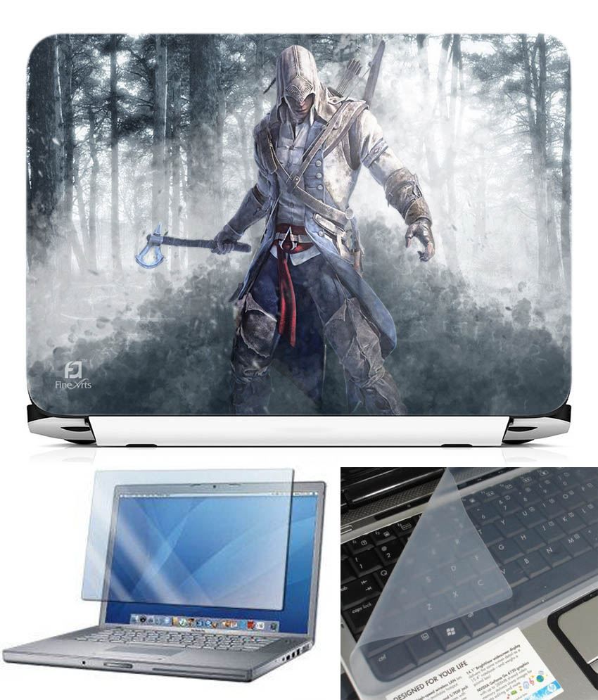     			Finest 3 In 1 Laptop Skin Pack - Gaming Series Ls1848