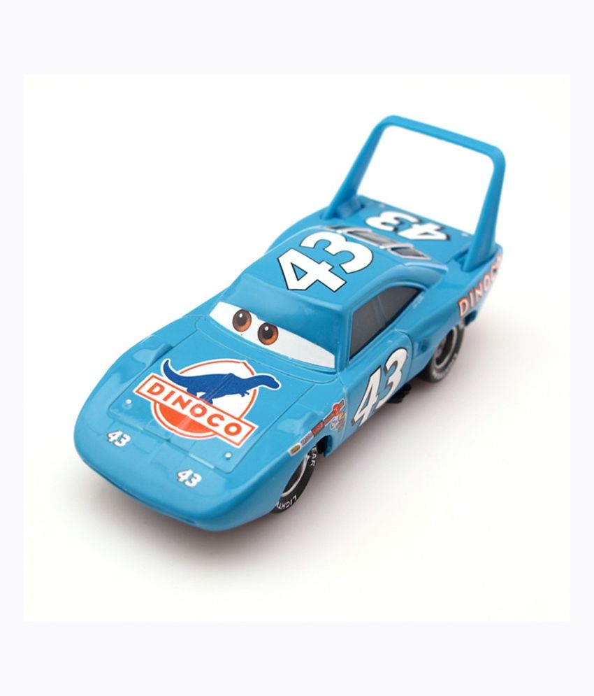 Fisher - Price Disney World Of Cars King 43 Dinoco Race Car - Buy ...