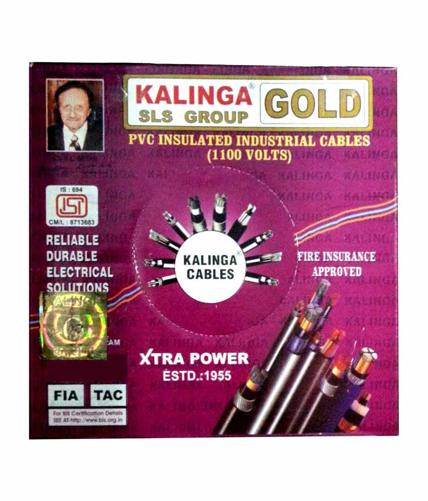 Buy Kalinga Gold Cu Flex Blue Wire 2 5 Mm Online At Low Price In India Snapdeal