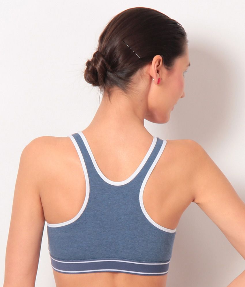 Buy Macrowoman Blue Racerback Bra Online at Best Prices in India - Snapdeal