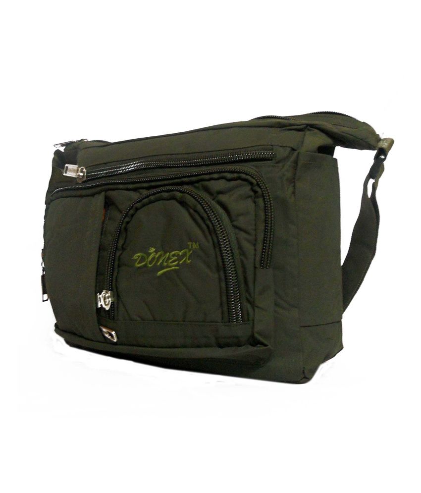 Donex Ruff And Tuff Green Massenger Bag Buy Donex Ruff And Tuff Green