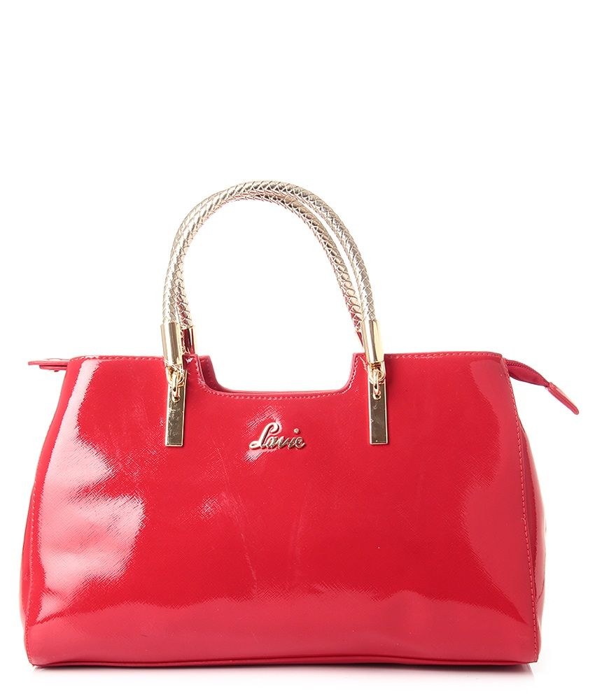 lavie red handbag