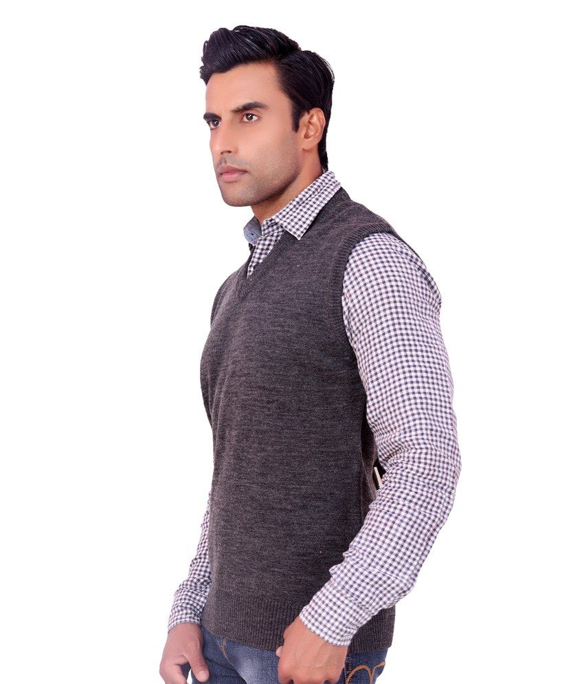 woolen sweater v neck