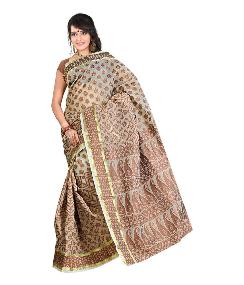 semi bapta silk saree