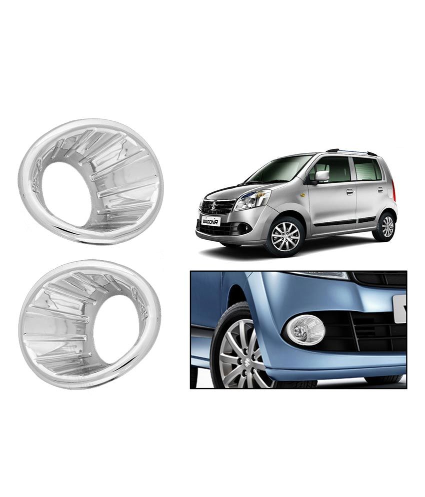 wagon r chrome fog light cover